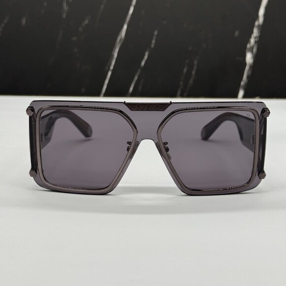 NEW SPP096M 0I86 PHILIPP PLEIN REVOLUTION BLACK UNISEX SUNGLASSES main image 8
